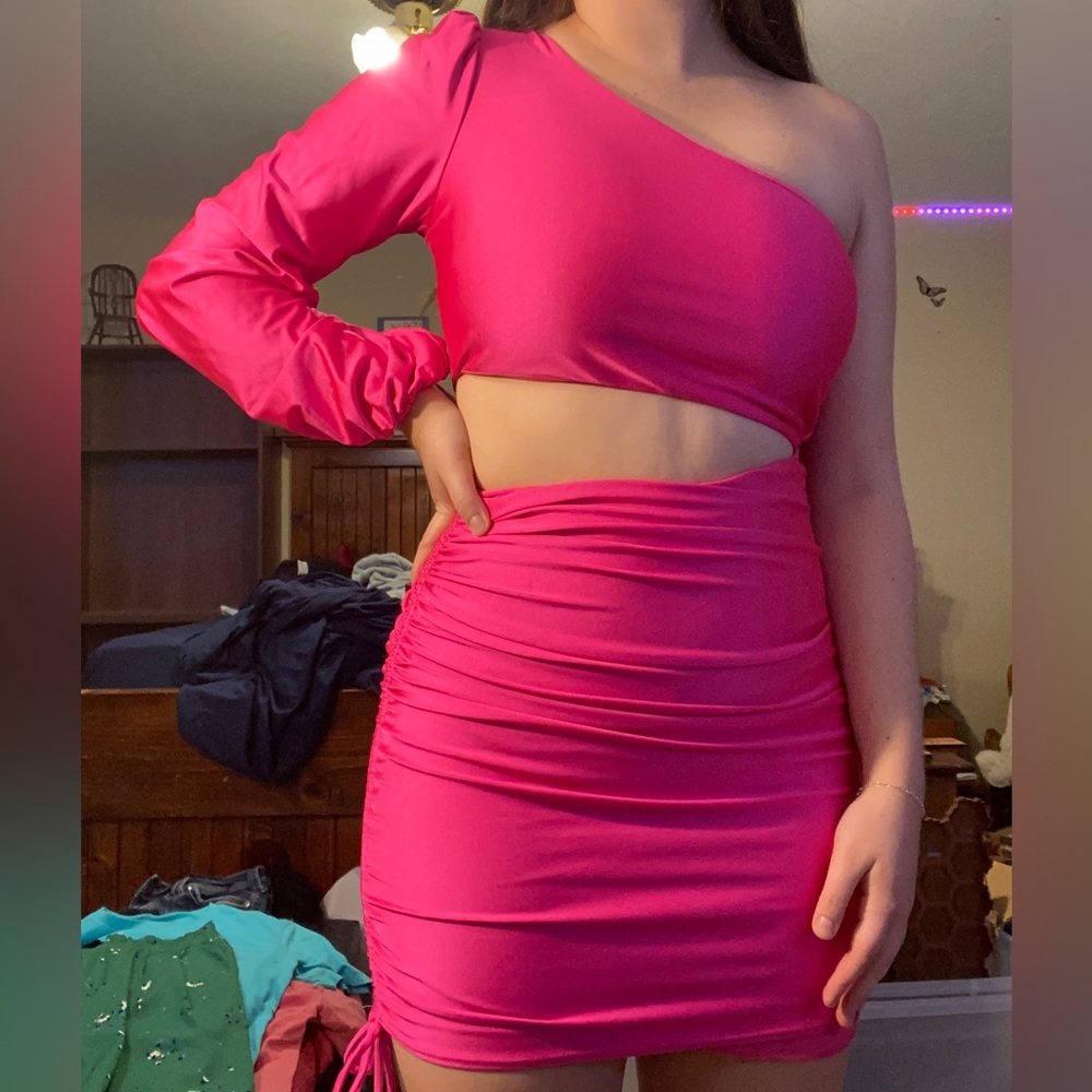 Hot Pink Dress